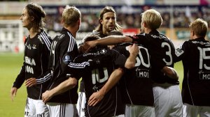 Jubel etter skåring mot Hønefoss