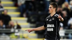 Markus Henriksen jubler