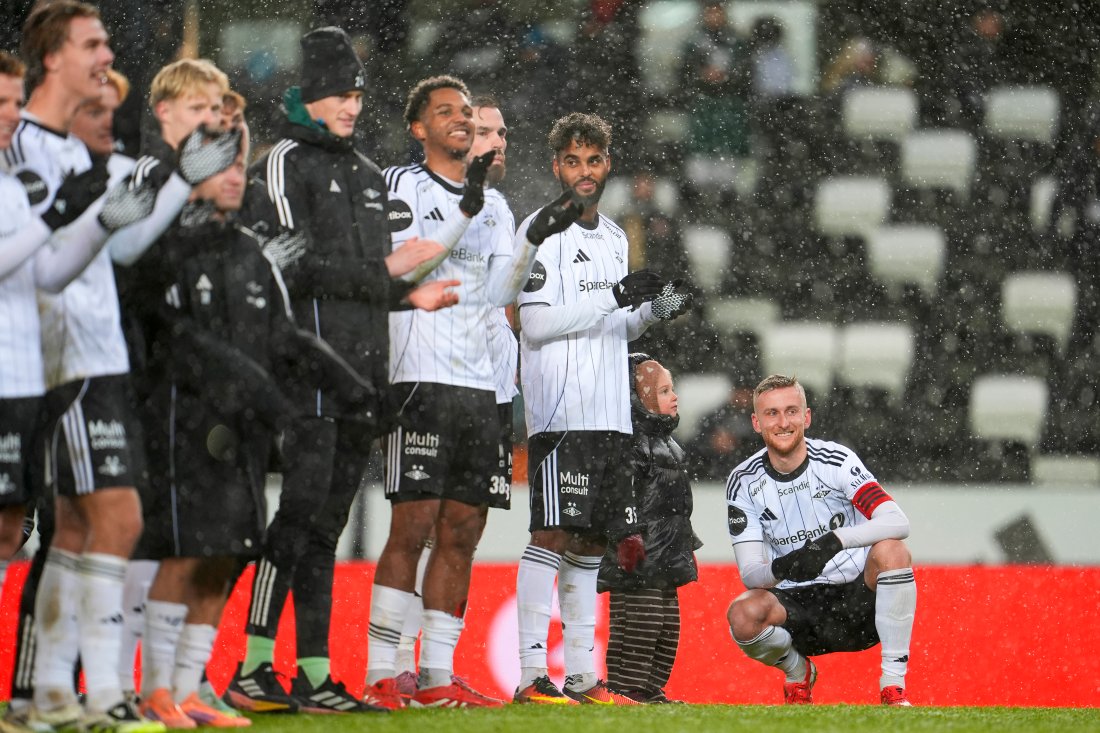 AVSLUTTET MED MÅLFEST: Erlend Dahl Reitan avsluttet RBK-karrieren (205 kamper) med målfest og 6-0 mot Strømsgodset!