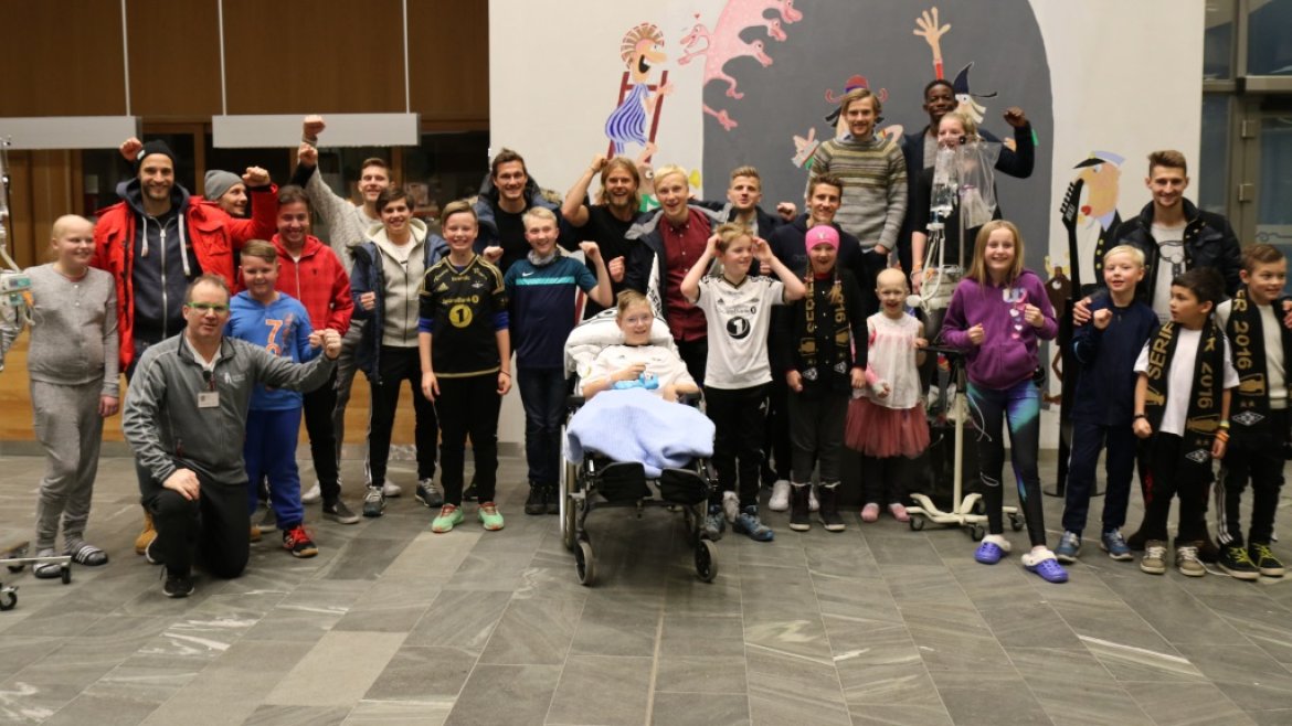 Rosenborg på St. Olavs gruppebilde