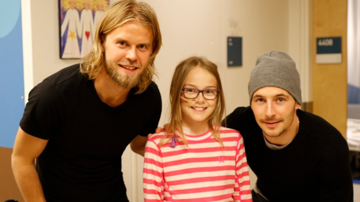 Gytkjær og Jensen på St. Olavs