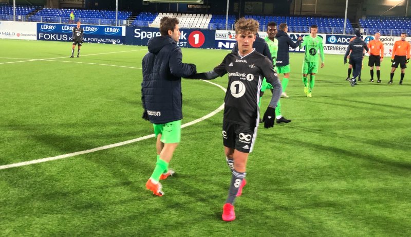 Carlo Holse skaffet straffespark, men Rosenborg klarte aldri å hente inn KBKs ledelse.