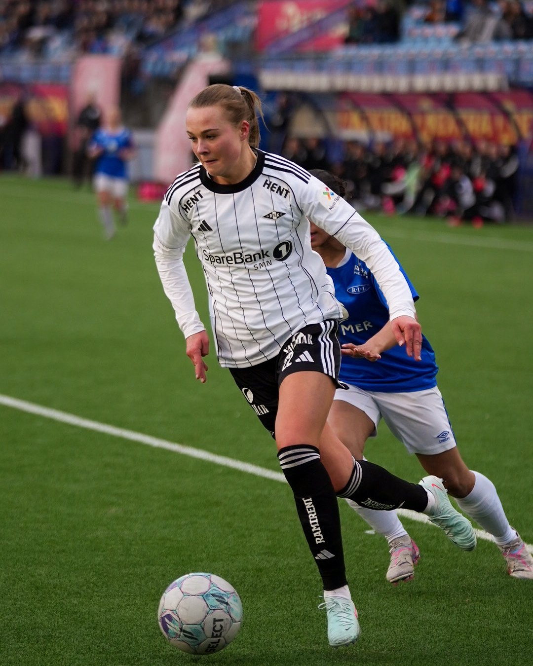 Cille Nilsen i aksjon under cupkampen mot Ranheim tidligere i år.