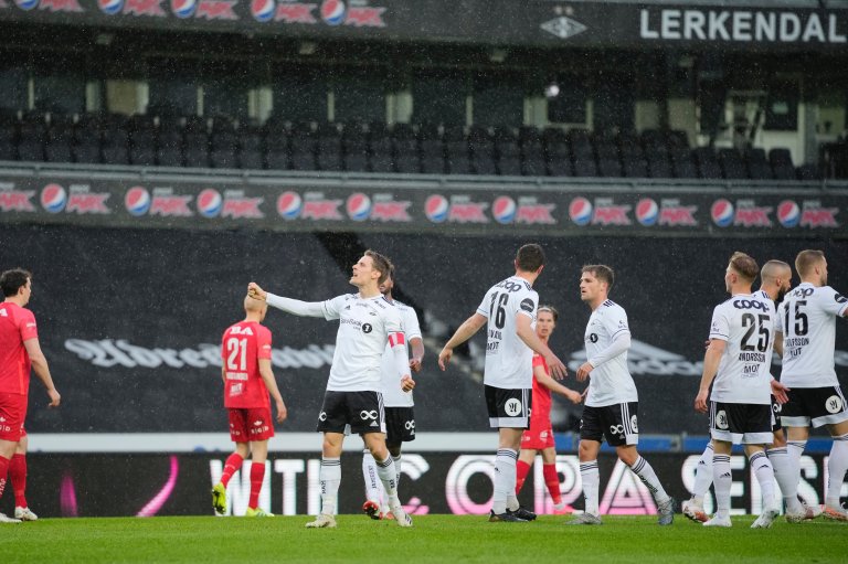 AVGJORDE PÅ OVERTID! Kristoffer Zachariassen scoret tre mot Brann! Foto: Ole Martin Wold / NTB