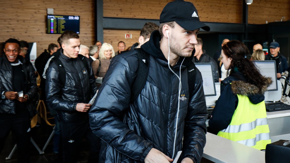 Nicklas Bendtner leder an i boardingen på Værnes.