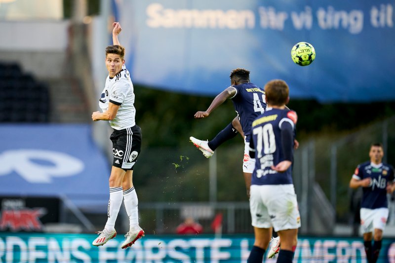 Torgeir Børven scoret sitt første mål for Rosenborg! Foto: Ole Martin Wold / NTB scanpix