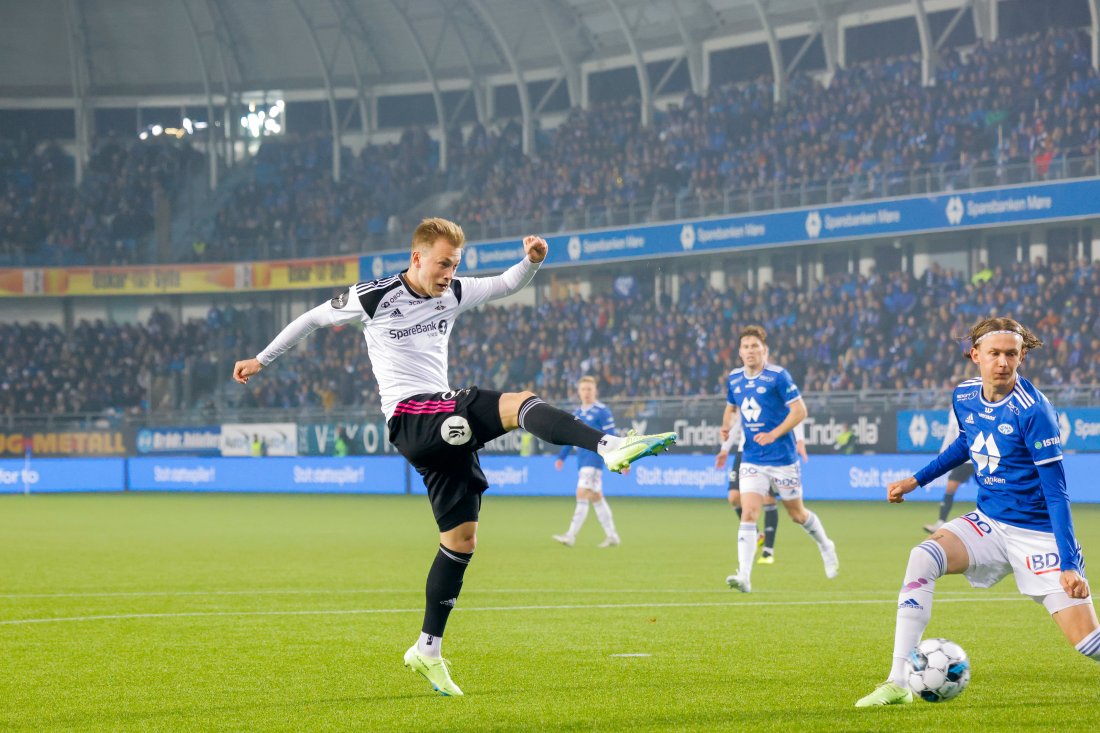 Casper Tengstedt kom til en stor sjanse i andre omgang, men traff keepers legg fra åtte meters hold.