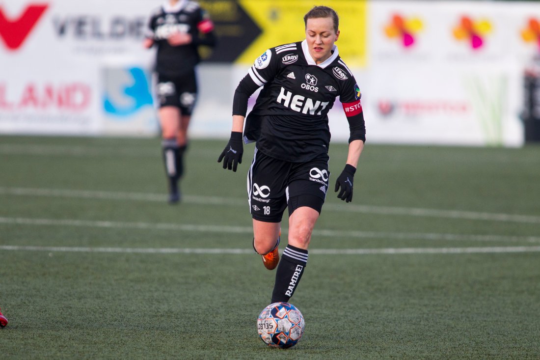 Kristine Minde spilte 60 offisielle kamper for Rosenborg. Foto: Carina Johansen / NTB