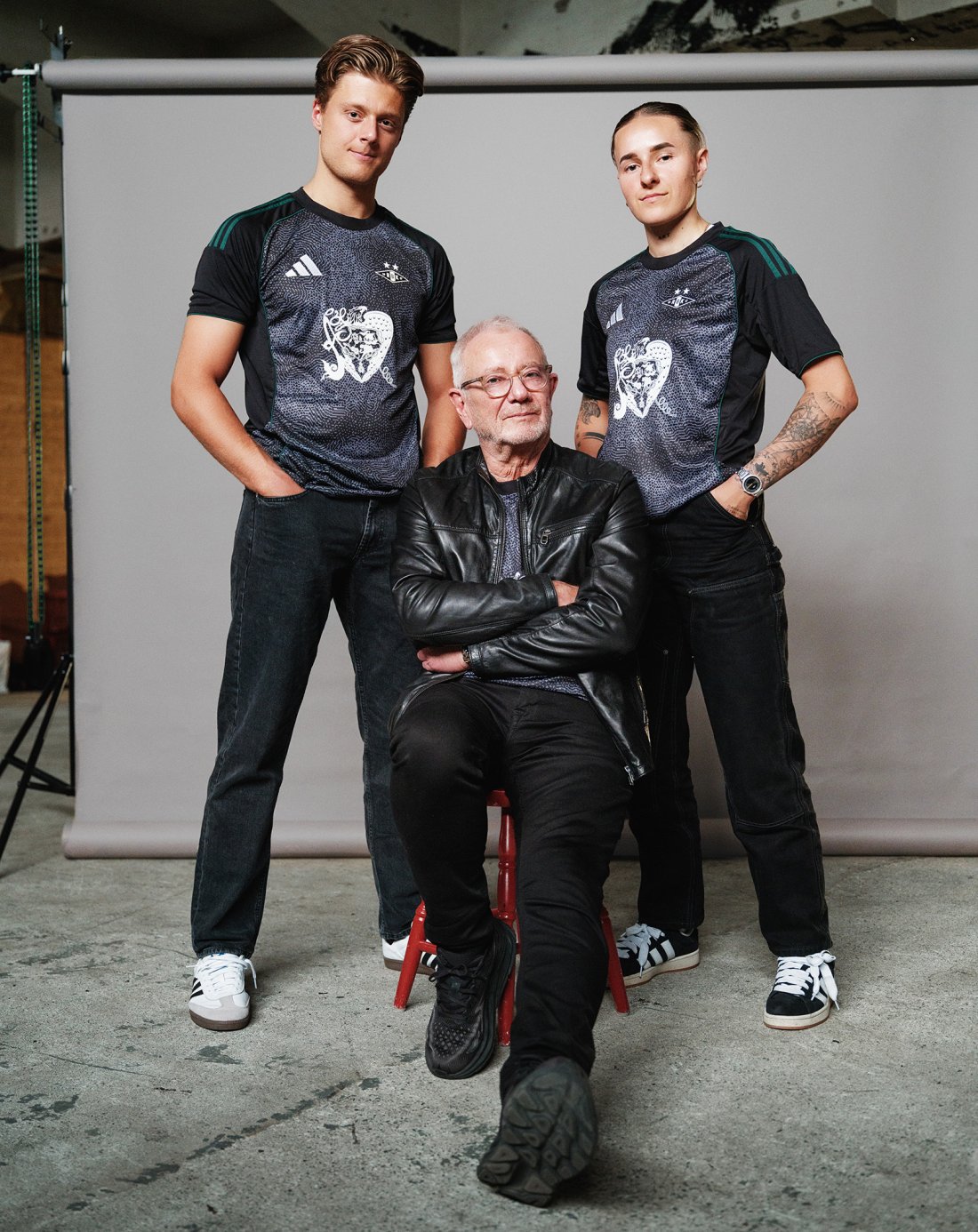 Rasmus Sandberg, Åge Aleksandersen og Rugile Rulyte