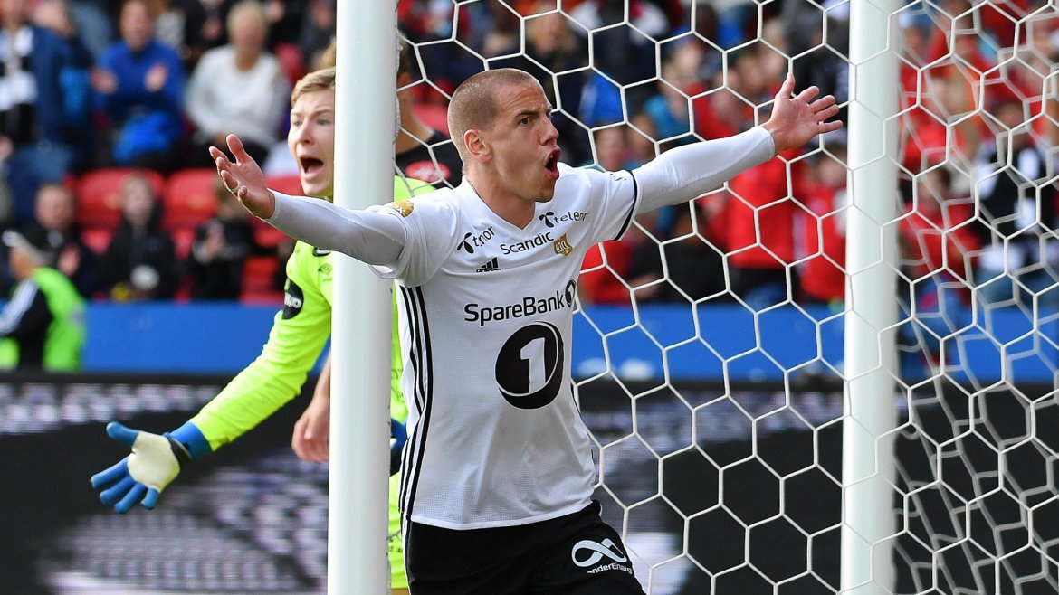 Milan Jevtovic nyter jubelbrølet på Lerkendal.