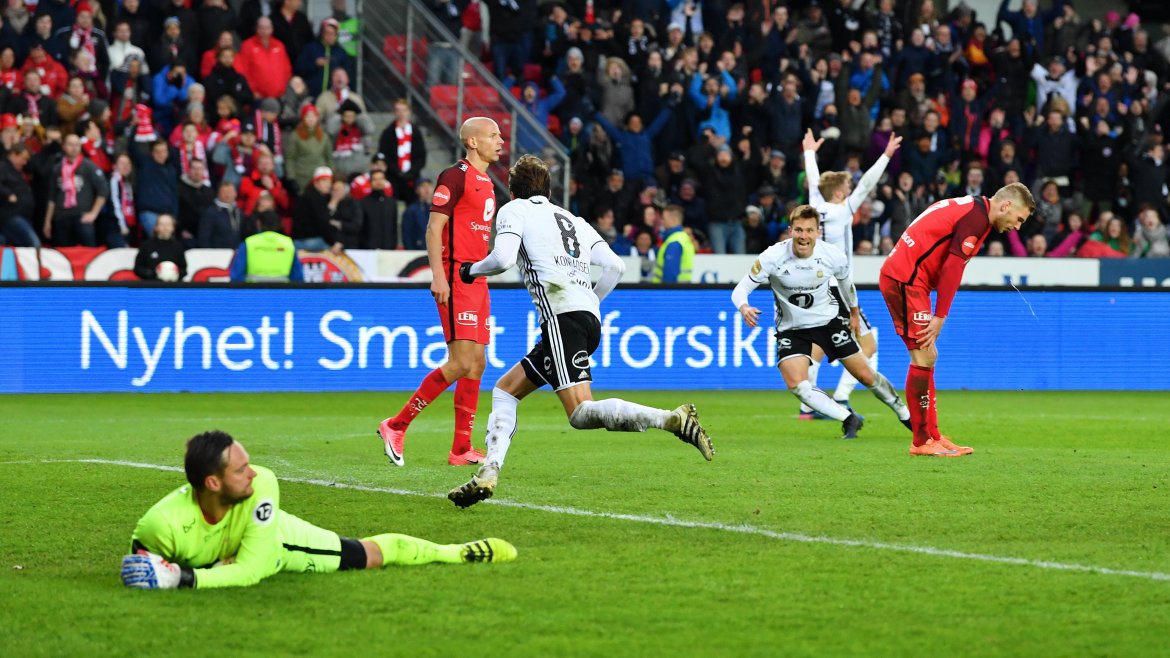 Anders Ågnes Konradsen har akkurat skåret.