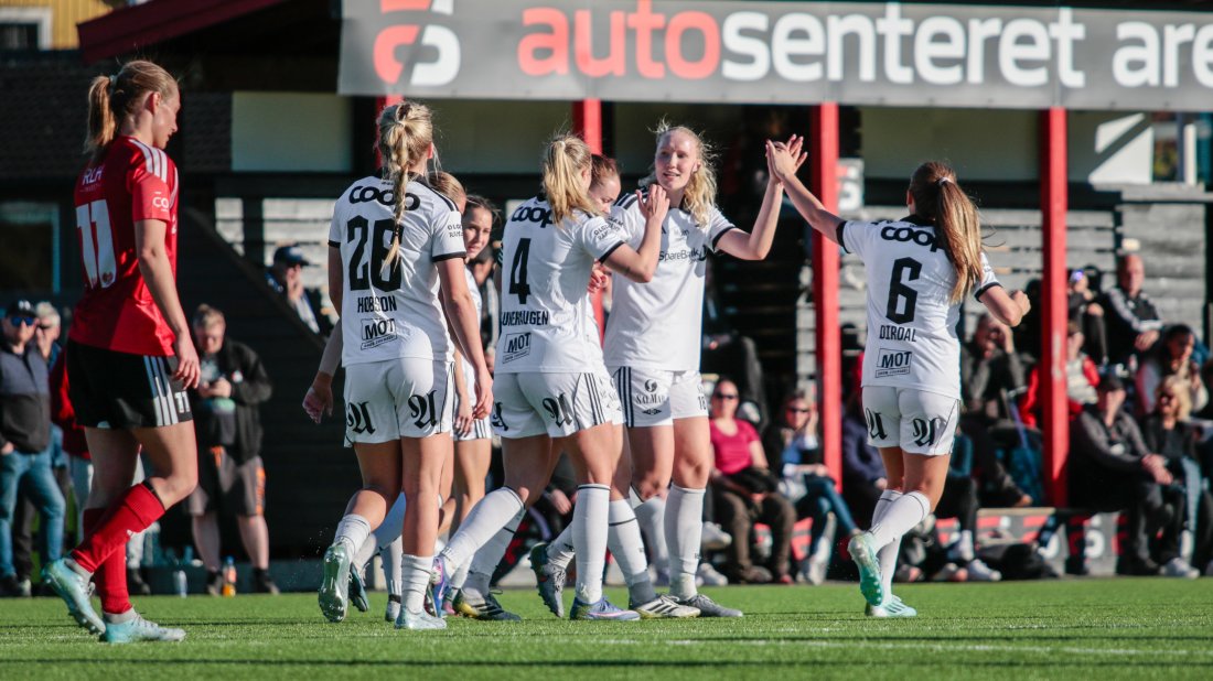 Rebecka Holum med 0–9 ti minutter ute i andre omgang.