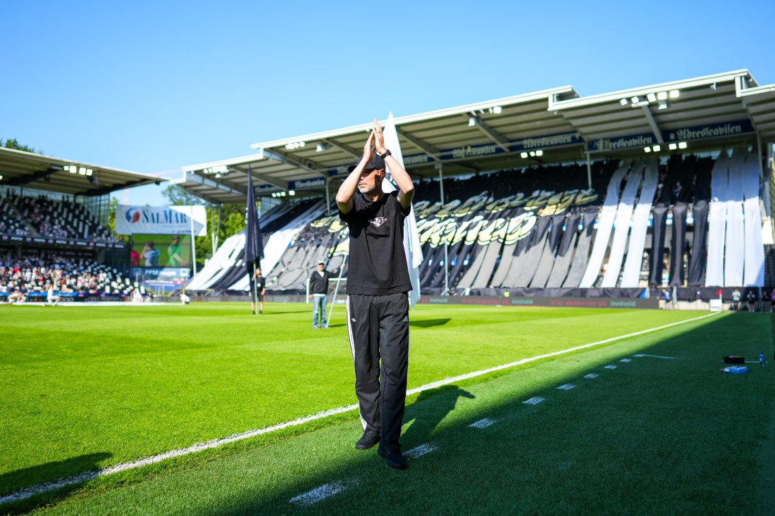 Freyr Alexandersson før kampen.