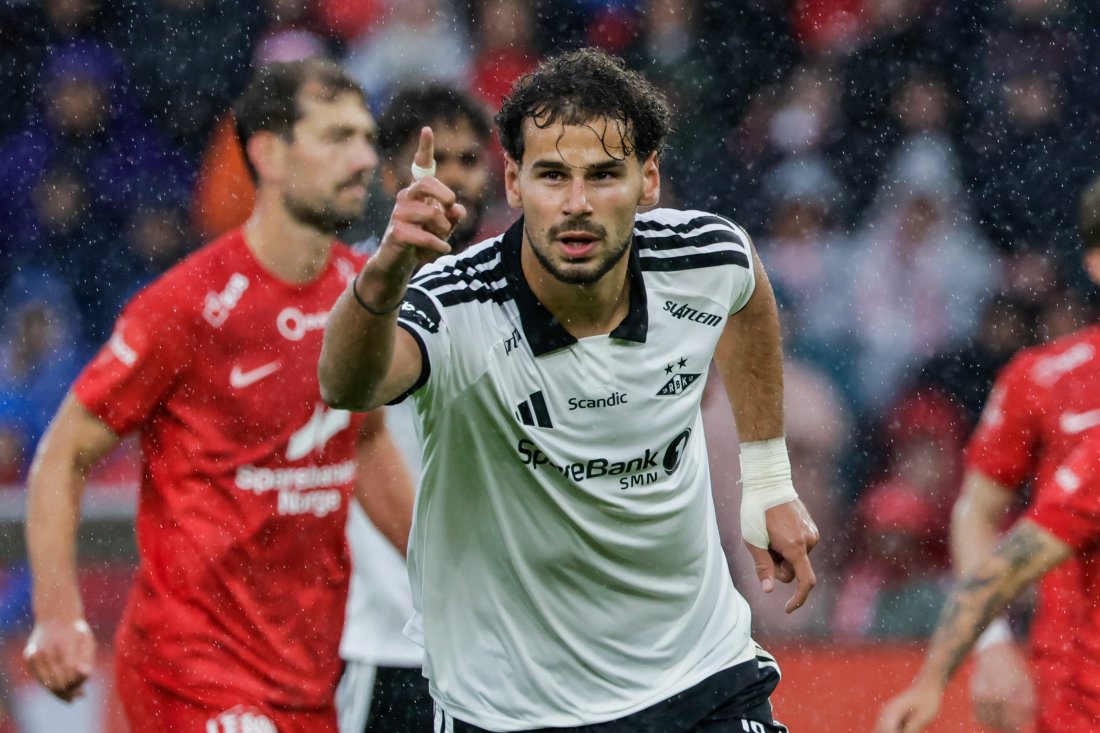 Amin Chiakha var sikker fra krittmerket da han satte inn 1-1.