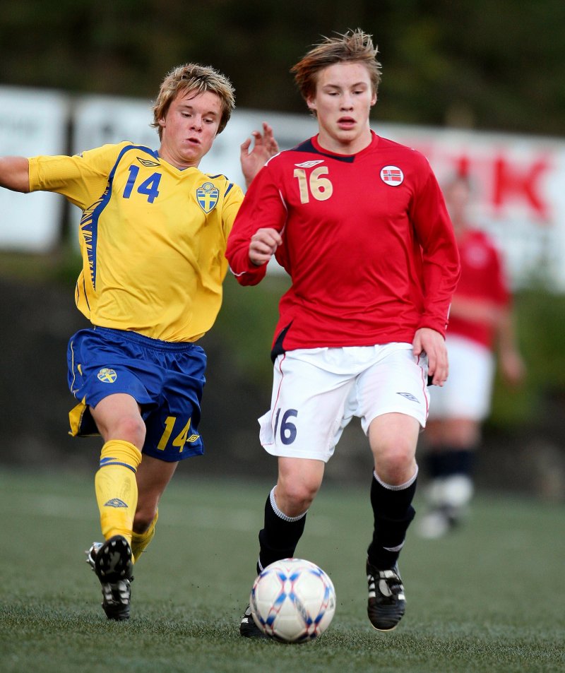 Jonas Svensson her på&nbsp;G15 landslaget i 2008.